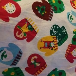 Festive Mitten Patterned Fabric